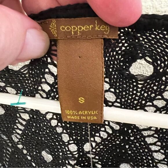 Copper Key Open Crop Wrap (NWT - Size Small) - Picture 4 of 5